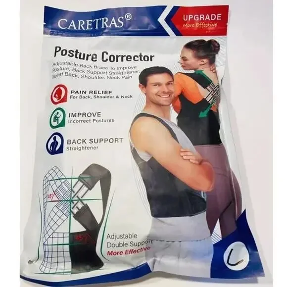Posture corrector unisex Caretas back support Sz#L adjustable Sealed New - Picture 1 of 3